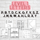 Letter Intervention Activities (Sound Sensible Supplementary)