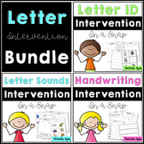 Letter Intervention and RtI In a Snap Bundle