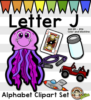 Alphabet Clip Art: Letter J Phonics Clipart Set - Clip Art | TpT