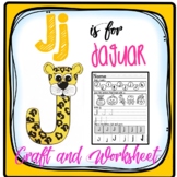 Letter J Craft: Alphabet Craft, Jj Craft, J is for Jaguar 