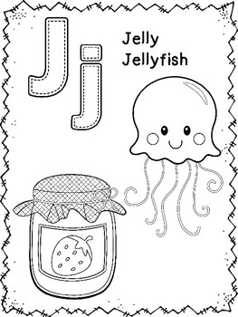 letter j craft and color sheet by jannysue teachers pay teachers