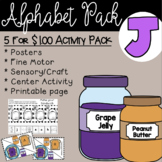 Letter J for Jelly - Letter J Practice | Alphabet Activity Pack