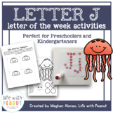 Letter J is for Jellyfish Activities for Letter of the Week