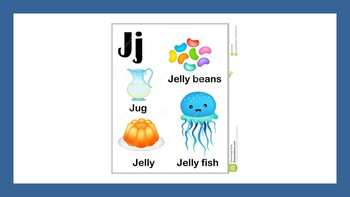 Letter J, part 3 (Phonics for Kindergarten) - Distance Learning by ...