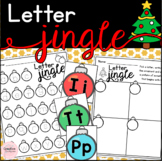 Letter Jingle! Christmas Alphabet Literacy Center (FRENCH 