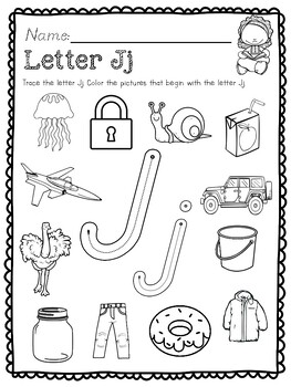 Letter Jj by Mrs Melina Gianacópulos | TPT