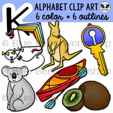 Letter K Clip Art Alphabet / Beginning Sound K