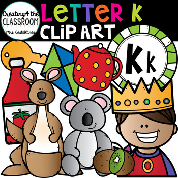 Preview of Letter K Clipart {Alphabet Clip art}