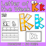 Letter K | Letter of the Week | Activities | Phonics | Alphabet