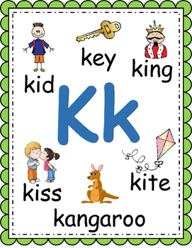 Letter K: Phonics Pack by Primary Ideas | TPT