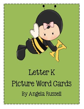 Preview of Letter K - Picture Word Cards