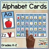 Letter Keyword Picture Alphabet Cards for Teaching Letter 