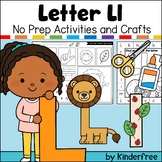 Letter L Alphabet No Prep Activities and Crafts