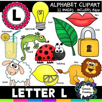 Preview of Letter L Clipart - 22 images! Personal or Commercial use