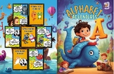 Letter Landscapes: A Comic Alphabet Adventure for Kids