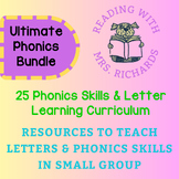 Letter Learning & Phonics Bundle