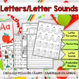 Letter/Letter Sound Printable Notebook