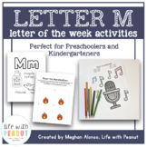Letter M Activities for Preschool Letter of the Week, Alph