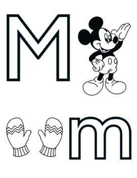letter m coloring pages teaching resources teachers pay teachers