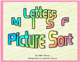 Letter M I S F Picture Sort Saxon Phonics