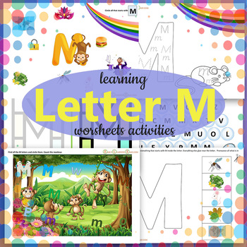 Letter M Interactive Learning | Letter of the week by EarlyLearningEasycom