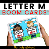 Letter M Learn & Practice | Alphabet Boom Cards™