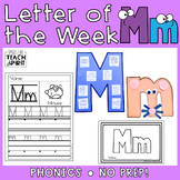 Letter M | Letter of the Week | Activities | Phonics | Alphabet