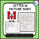 Letter M Picture Sort - Initial Sound