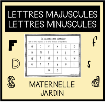 Preview of Letter Match/Paires de lettres (FRENCH)