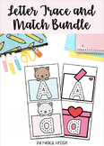 Letter Match + Trace Bundle- Pre-K & Kindergarten
