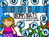 Letter Match Work Mats {Undersea Theme}