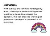 Letter Matching Cards