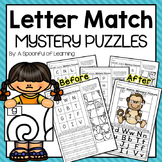 Letter Matching Mystery Puzzles