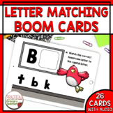 Letter Matching Uppercase and Lowercase Boom Cards