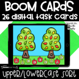 Letter Matching Uppercase and Lowercase Boom Cards l Letter Sort