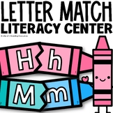 Letter Matching Uppercase and Lowercase Game Kindergarten 
