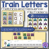 Letter Matching and Alphabet Sequencing File Folders Train