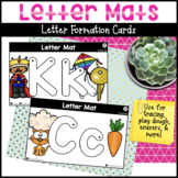 Letter Mats Alphabet Formation Cards
