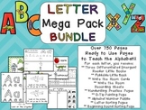 Letter Mega Pack BUNDLE- Kindergarten Alphabet Great for L