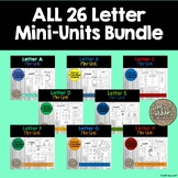 Letter Mini-Units Bundle - Science of Reading - Orton Gill