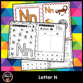 Alphabet Letter N