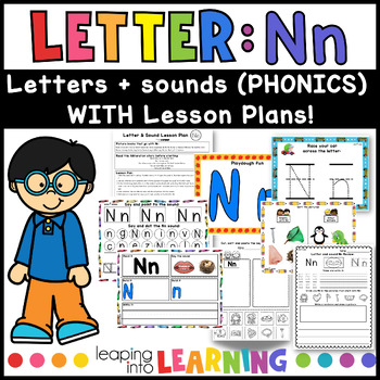 Preview of Letter N Activities for Preschool | Science of Reading