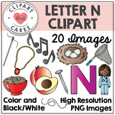 Letter N Alphabet Clipart by Clipart That Cares