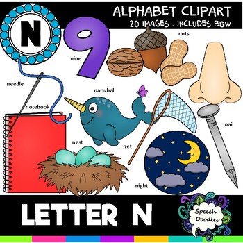 letter n clipart