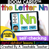 Letter N Lesson & Practice | Distance Learning Alphabet wi