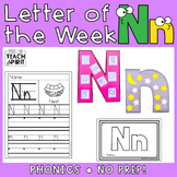 Letter N | Letter of the Week | Activities | Phonics | Alphabet