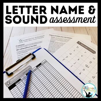Letter Name Letter Sound Assessment