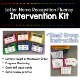 Letter Name Recognition Fluency Intervention Kit