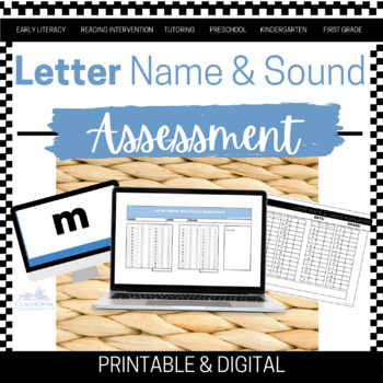 Preview of Letter Name and Sound Assessment