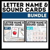Letter Name and Sound Cards BUNDLE